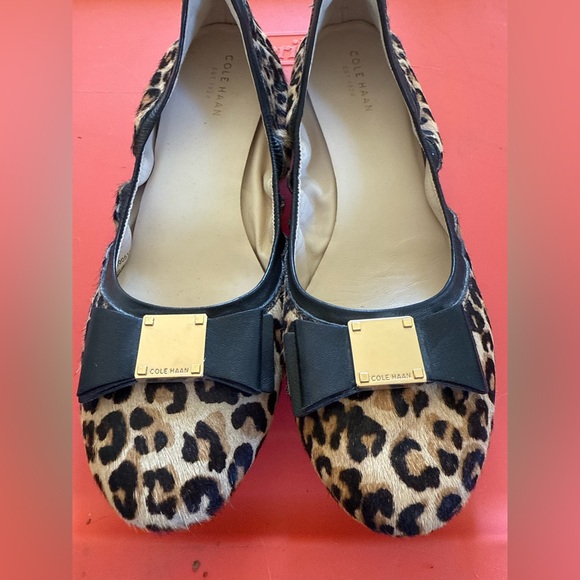 Shoes - Cole Haan Leopard Flats